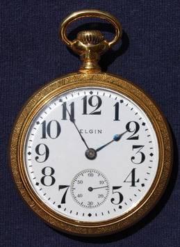 Waltham '15 Jewels' Open Face Pocket Watch 1918 Model 1894 Jewellery Watches Pocket Watches 
