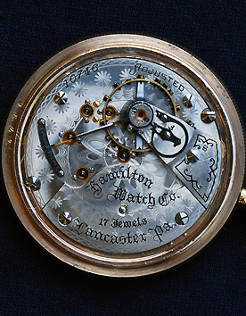 Hamilton 936 movement, mfg. 1898