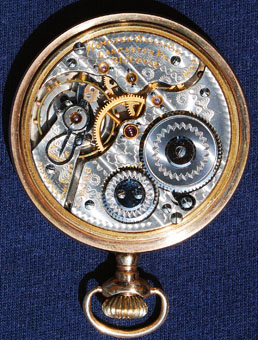 Hamilton 992 movement, mfg. 1909