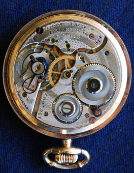 Hamilton 974 movement, mfg. 1921