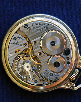 Hamilton 992B with an Elinvar hairspring - mfg 1936