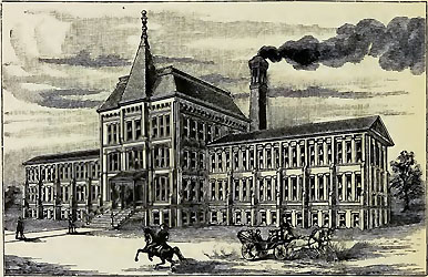 Peoria Watch Factory, from Watch Factories of America by Henry G. Abbot