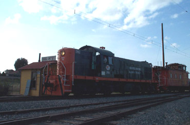 first diesel engine train