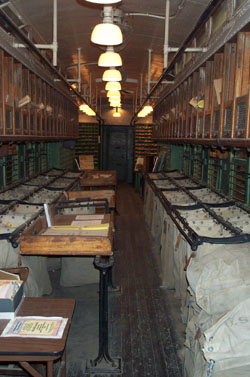 ATSF RPO No. 60 Interior