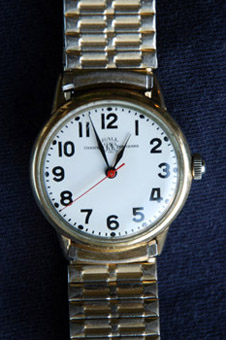 Ball Official Railroad Standard wrist watch introduced in 1959