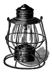 Brakeman's Lantern used to send signals at night
