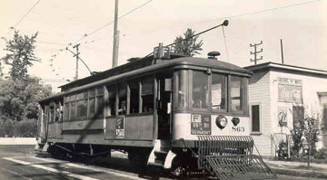 LA Ry No. 863 in Los Angeles