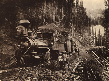 Silverton Railroad No. 100 in 1888